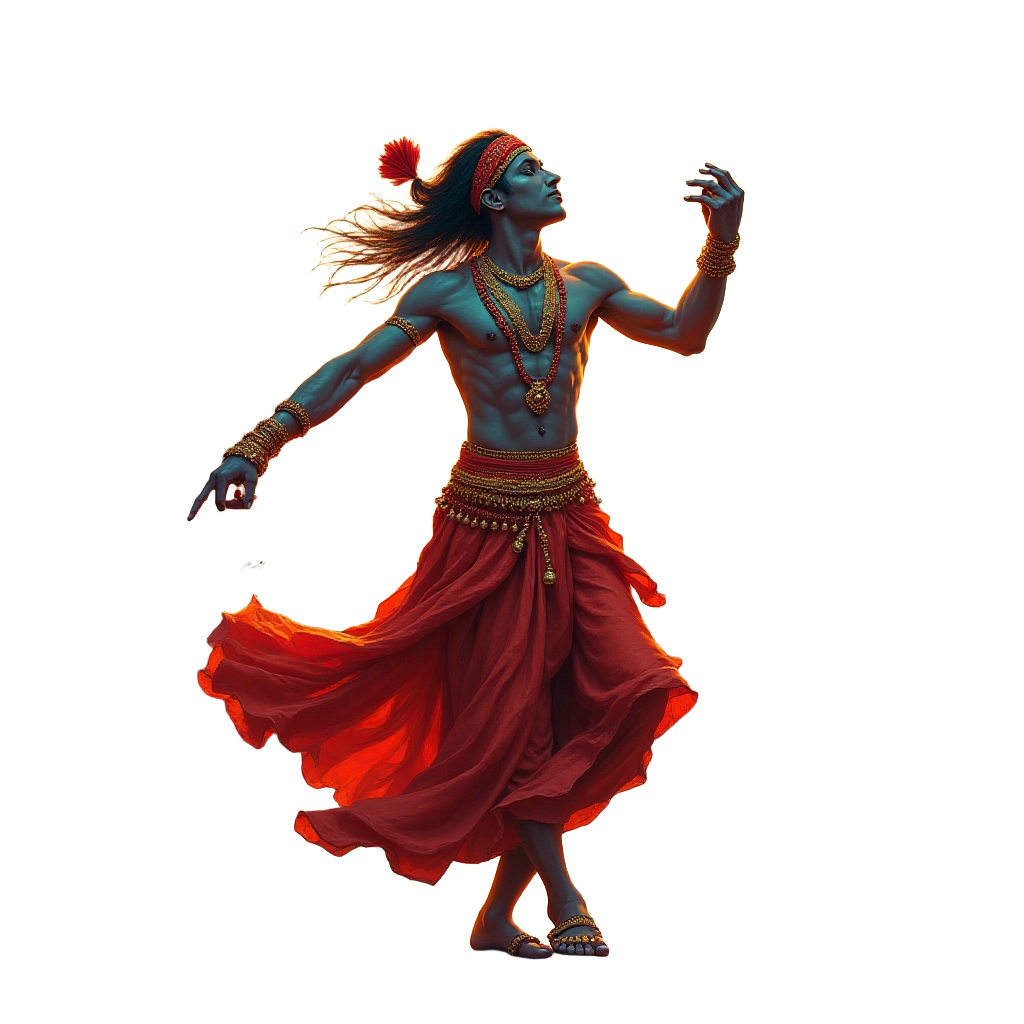 Dancing Divine Figure